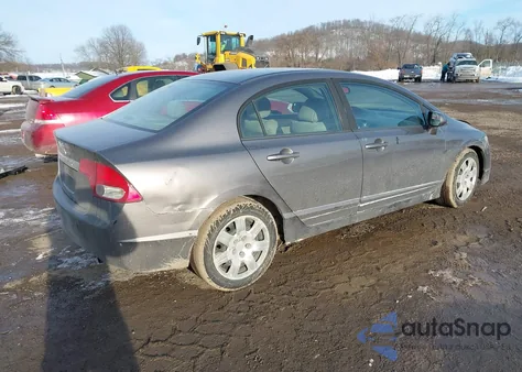 2009 Honda Civic Lx from USA, damaged, VIN 1HGFA165X9L014484